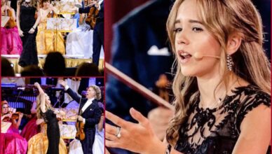 98 Emma Kok et André Rieu Voilà RÉACTION – Si cette jeune fille de 15 ans ne vous fait pas pleurer, vous n’êtes pas humain !