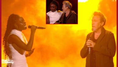 🥹🎤 Moment d’émotion sur scène : Sarah bouleverse Florent Pagny avec “T’aimer encore”