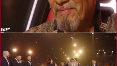 Slimane, Anne Sila et Il Cello émeuvent Florent Pagny aux larmes en lui réservant une magnifique surprise pour son départ de l’émission