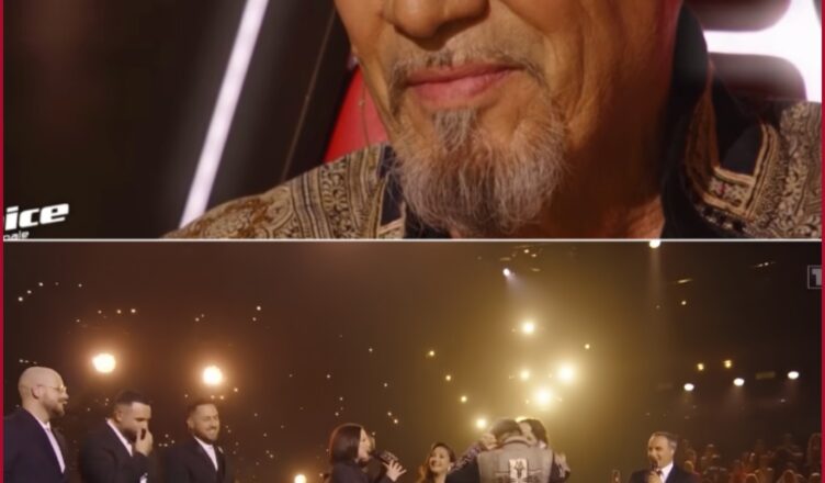 Slimane, Anne Sila et Il Cello émeuvent Florent Pagny aux larmes en lui réservant une magnifique surprise pour son départ de l’émission