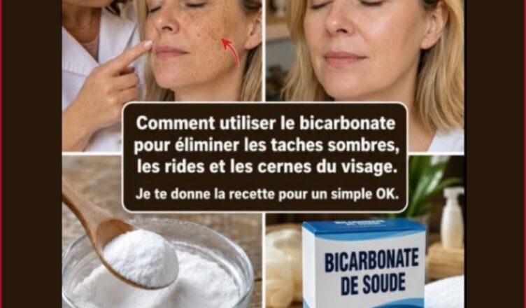 Le bicarbonate de soude sur le visage : bienfaits, précautions et conseils d’utilisation en toute sécurité.Bicarbonate de soude sur le visage : comment l’utiliser pour une peau éclatante en toute sécurité ? Le bicarbonate de soude, également connu sous le nom de baking soda, fait partie de ces produits polyvalents que l’on trouve dans presque toutes les cuisines. Depuis quelques années, il suscite également l’intérêt des adeptes de soins naturels, qui y voient une solution simple et économique pour améliorer l’apparence de la peau.  Certaines personnes l’utilisent dans l’espoir d’atténuer les taches pigmentaires, de lisser les ridules ou encore d’apporter davantage d’éclat au teint. Toutefois, avant de l’intégrer à votre routine beauté, il est essentiel de bien comprendre ses effets et ses limites.  En effet, le bicarbonate de soude possède un pH alcalin compris entre 8 et 9, tandis que la peau du visage présente naturellement un pH légèrement acide, situé entre 4,5 et 5,5. Une utilisation inadaptée ou excessive peut donc perturber l’équilibre cutané et fragiliser la barrière protectrice de l’épiderme.