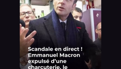 Emmanuel Macron surpris dans une charcuterie : la réaction étonnante du boucher