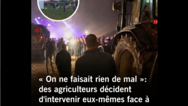 Rave-party illégale : des agriculteurs passent à l’action face aux teufeurs, les images font le tour des réseaux