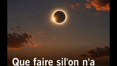 Éclipse solaire : que faire si vous n’avez pas de lunettes pour observer le phénomène ?