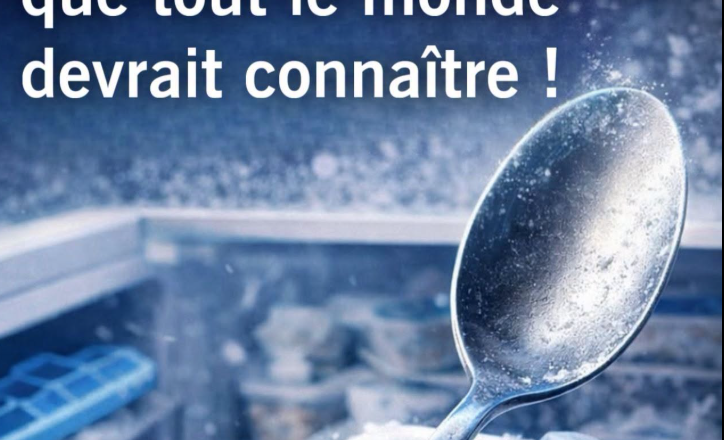 Cette astuce avec une cuillère au congélateur peut vous simplifier le quotidien