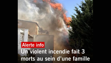 Incendie dans les Deux-Sèvres : trois morts dans un logement à Lhoumois