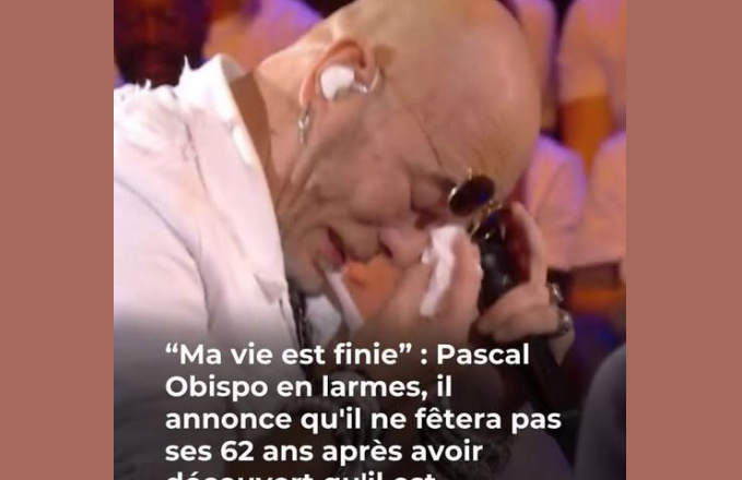EXCLU Voici – RFM : “J’ai des problèmes physiques” : Pascal Obispo se confie sur ce qui l’empêche de partir en tournée