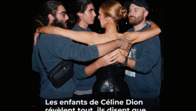 Céline Dion : son fils René-Charles venu la rejoindre avant son tout premier concert à Paris et il a bien changé
